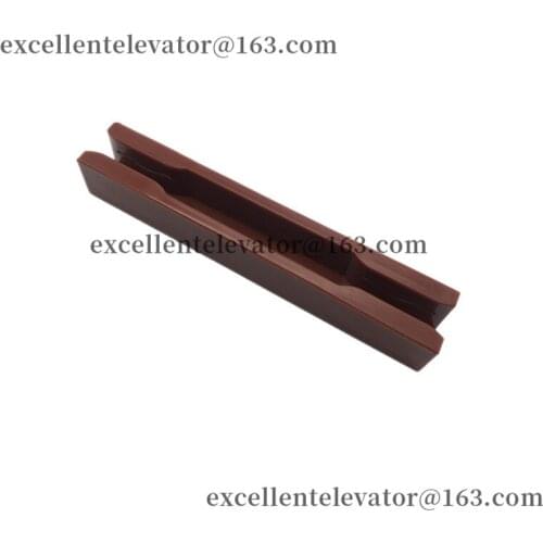 Elevator Guide Shoe Liner L230mm H40mm Groove Width 10mm use for Mitsubishi 1 Pack=10 Pieces