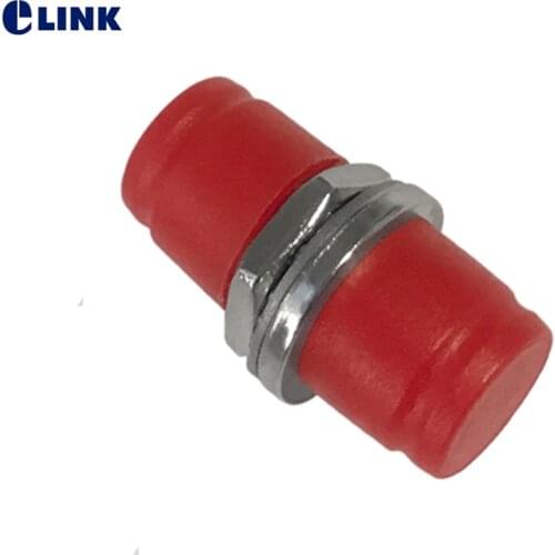 100pcs FC big D fiber adapter Simplex SM MM APC UPC ceramic sleeve optic fibre coupler telecom level connector high qualityELINK