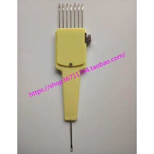 2PCSNew 16cm Adjustable Transfer Tool Knitting Needle 7 Holes 0.5cm Diameter for Brother Knitting machine Househeld Sewing Tools
