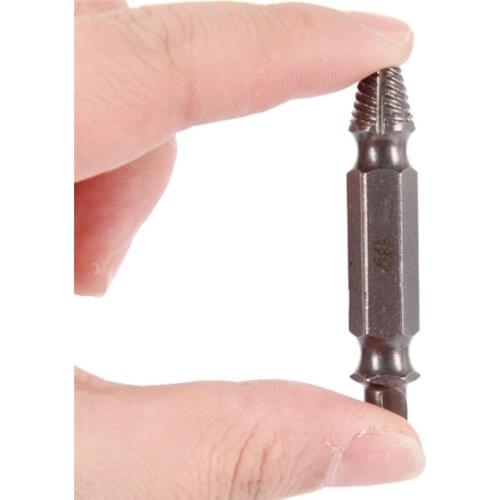 4PCS Broken Damaged Remover Speed Out Screw Extractor Drill with Box Bits Tool