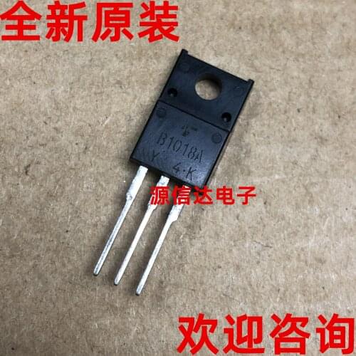 New and original 2SB1018A B1018 100V 7A TO-220F PNP power tube imported from stock