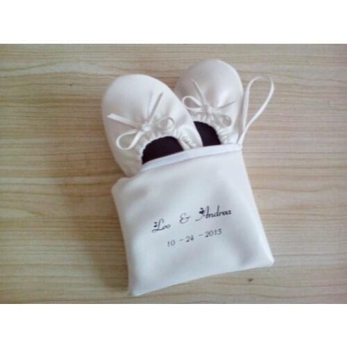 Free shipping ! Cute flexible ladies ballet flats folding shoes fold up ballet after party dance of wedding