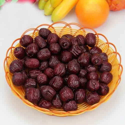 050 Simulation jujube foam fake jujube fake fruit dried fruit model / window decoration