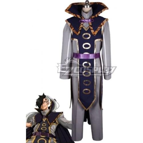 Fairy Tail Black Rogue Cheney Combat Uniform Suit Unisex Role Play Prop Clothing Halloween Party Suit Cosplay Costume E001
