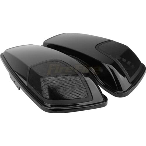 Motorcycle 5"x7" Saddlebag Lid Speakers Cover For Harley Touring Electra Glide Street Glide Road King Road Glide 2014-2020