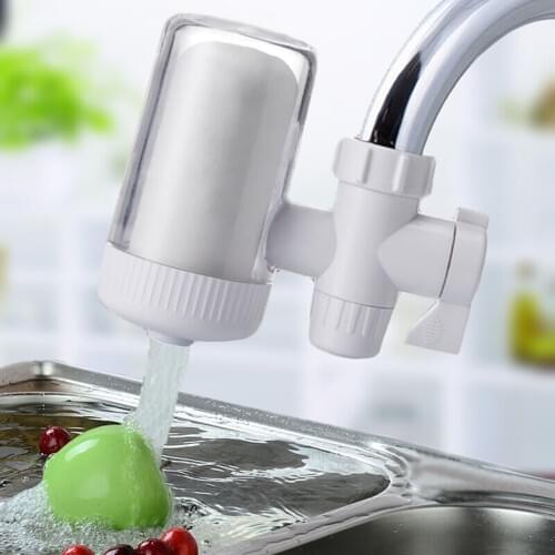 Kitchen Faucet Water Purifier Home Faucet Washable Ceramic Percolator Water Filter Rust Bacteria Removal Water Filters Purifier