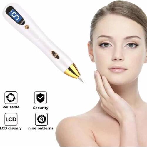 Laster Plasma Pen Machine Mole Tattoo Freckle Removal Pen LCD Sweep Spot Wart Reovming Dark Spot Remover Beauty Skin Care Tool