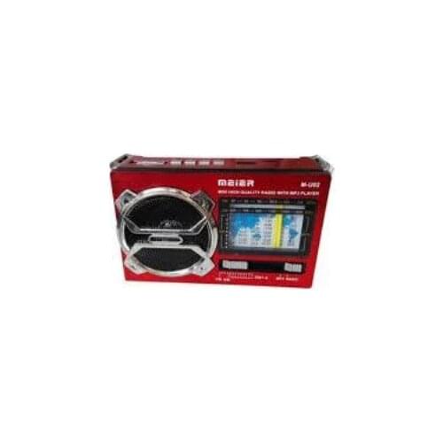 Meier M-U02 Phanariot Rechargeable FM Radio Usb SD Card Mp3 Music Player