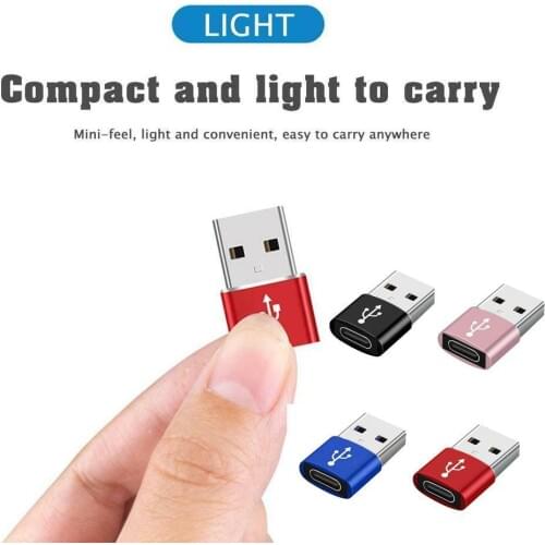 Mini Adapter USB3.0 Type-A Male To USB3.1 Type-C Female Converter Connector Cable Adapter Converter Phone For Computer Plug Y9Z8