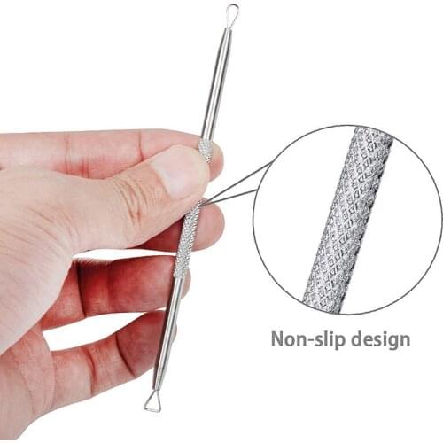 5 Piece Tool Set for Blackhead Remover Acne Extractor Removal Tool for Acne Pimples MH88