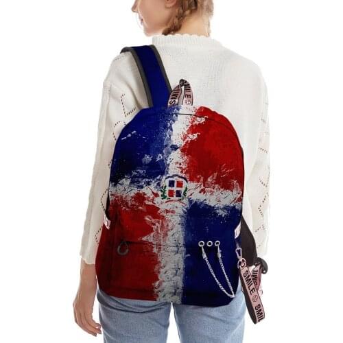 2020 New Hip hop 3D Print National flag backpack Schoolbag Men/Women Shoulder Travel Bag Fashion Harajuku Teenage bag