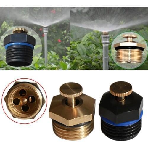 NEW Garden Irrigation Tools Micro Flow Dripper Drip Head Irrigation Sprinklers Adjustable Water Spray Head for greenhouse