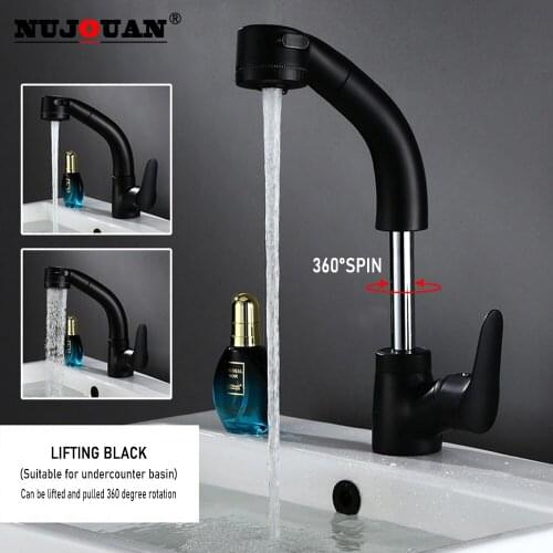 Nujouan Black Bath Faucets