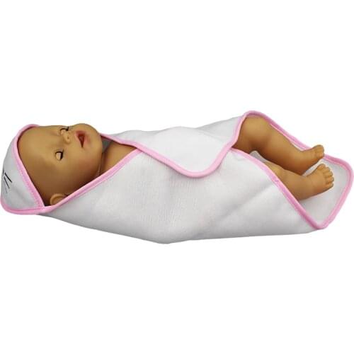 New Hold blanket Doll Clothes Reborn for Baby Fit 17 inch 43cm Doll Accessories For Baby Festiival Gift