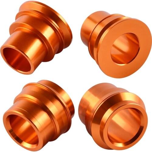 Motorcycle Front Rear Wheel Spacer Hub Collar For KTM 125-500 EXC EXCF EXC-F EXCW EXC-W XC-W XCW 2016 2017 2018 150 250 350 450