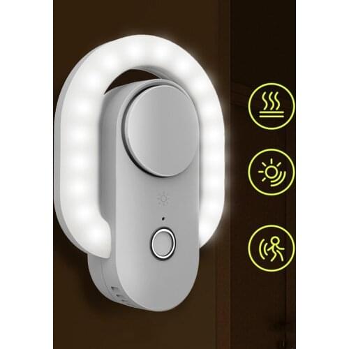 LED Night Light with Air Purification and Aromatherapy for Children Kids Living Room Bedroom Lighting