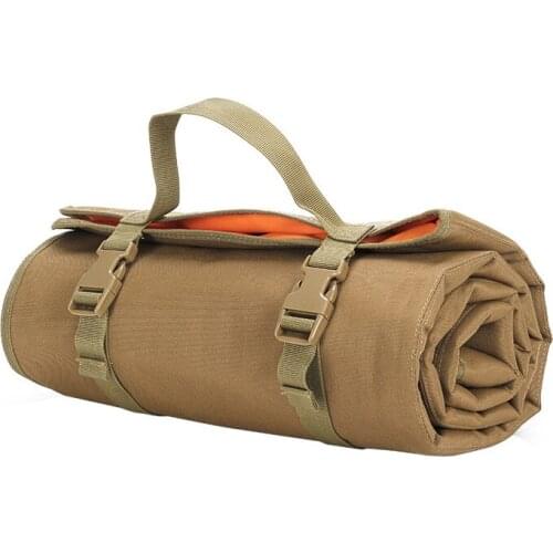 1000D Tactical Training Mat Camping Mat Outdoor Roll Up Shooting Padded Shooters Mat Double-Sided Waterproof Multifunction Pad