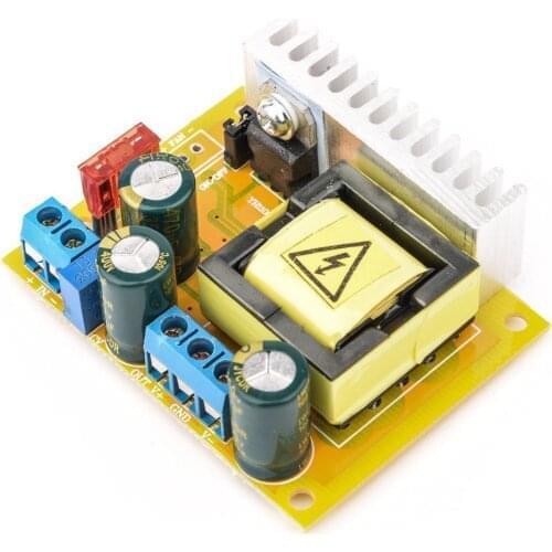 High Voltage DC-DC Boost Converter 8V-32V to ±5V-390V Adjustable ZVS Capacitor Charging Power Supply Module