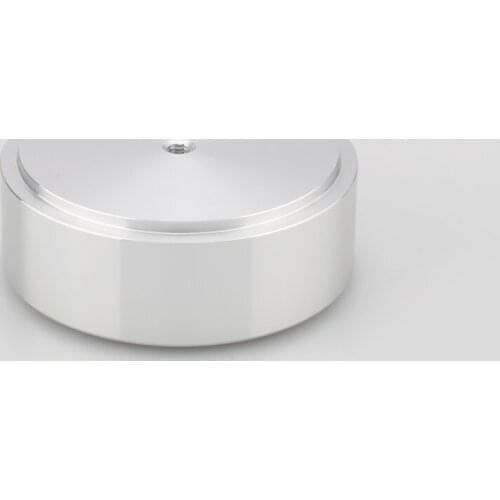 High Quality 58x22mm Full Aluminum Amplifier Speaker Isolation Feet Turntable Monitor CD DAC Radio Vibration Stand Pad Base