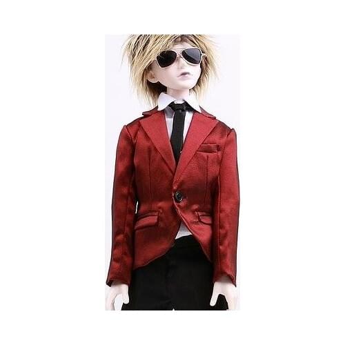 [wamami] 507# Red Suit/Outfit 4pcs 1/4 MSD DOD BJD Boy Dollfie