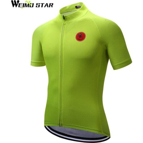 Weimostar 2021 Pro Team Cycling Jersey Men Summer Downhill Bike Jersey Shirt Road mtb Bicycle Jersey Quick Dry Cycling Clothing