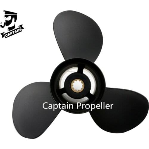 25HP 30HP Outboard Propeller 10.25x12 Fit Tohatsu Engine MFS25B MFS30B 25HP (1985-2001) 25HP 30HP(4 stroke 2002-newer)