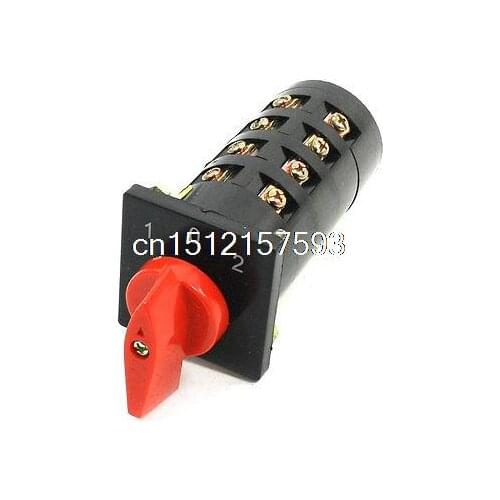 AC380V 10A 3 Positions 4Pole Universal Rotary Cam Switch HZ5B-10/D1050