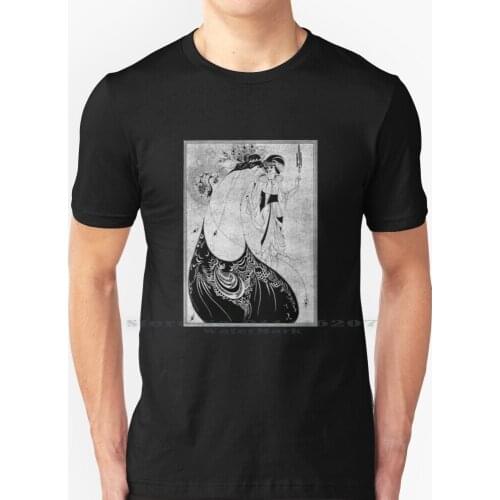 Aubrey Beardsley - Peacock Skirt Art Nouveau T Shirt 100% Pure Cotton The Peacock Vintage Peacock Aubrey Beadsley Art Nouveau