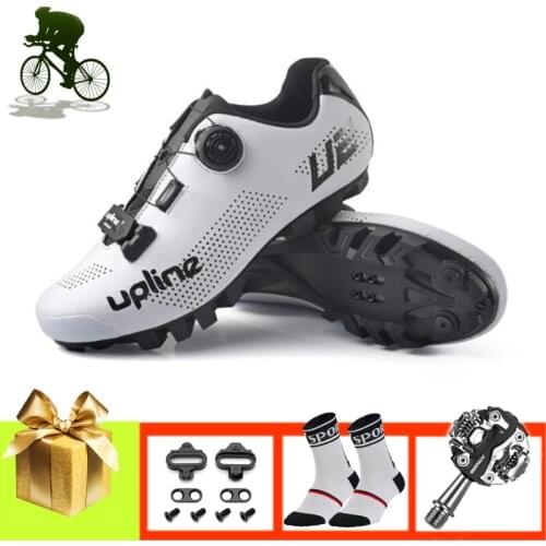 MTB Cycling Shoes Self-locking Brathbale Wear-resistant Mountain Bike Sneakers Bicicleta Triatlon Unisex Riding Bicycle Shoes