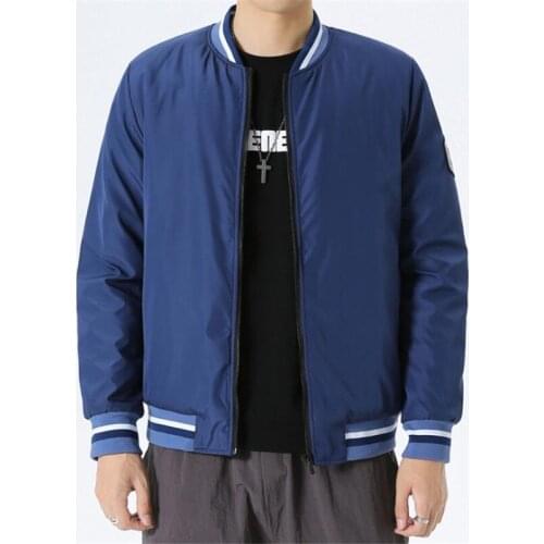 Mens Casual Bomber Jacket Men Baseball Collar Streetwear Coat Male Fashion Windbreaker Jackets 5XL