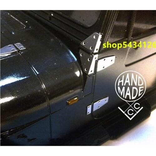 Rc Car Body Metal Link Hinge Sets For 1/10 Rc Crawler Car Tamiya cc01 Wranglers Remote Control Toys Upgrade Accessories Parts