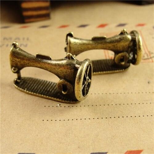 RONGQING 20pcs/pack DIY Sewing machine charm for making jewelry accessories 2019