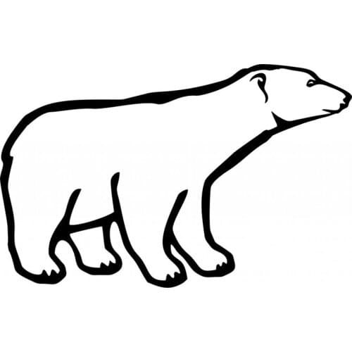 S51294 Various Sizes/Colors Car Stickers Vinyl Decal Bear Version 2 Motorcycle Decorative Accessories Creative Waterproof