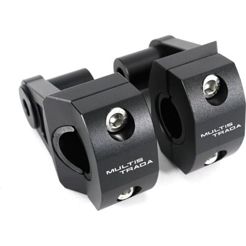 22mm 7/8" Motorcycle CNC Handlebar Risers Standard Bar Fit For DUCATI Multistrada 1000 2003-2007 Multistrada 620 2005-2007