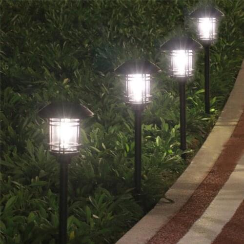 Jardin Solar Led Light Outdoor Waterproof Garden Decoration Outdoor Solar Power Lawn Lamp Pathway Lantern Lamp Backyard Lighting