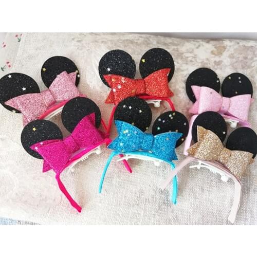 Pet Rabbit Ear Hair Clip Pink Grey Felt Bow Barrette with Pom Cute Girls Animal Ear Hairpin Dog accessories