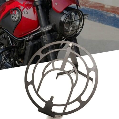 For Benelli Leoncino 500 leoncino500 BJ500 Headlight Guard Motorcycle Accessories Headlight Protection Cover