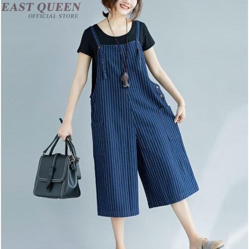 Dungarees women blue jeans denim overalls women jumpsuit female 2018 Chinese style jumpsuits for women 2018 DD1094 Y