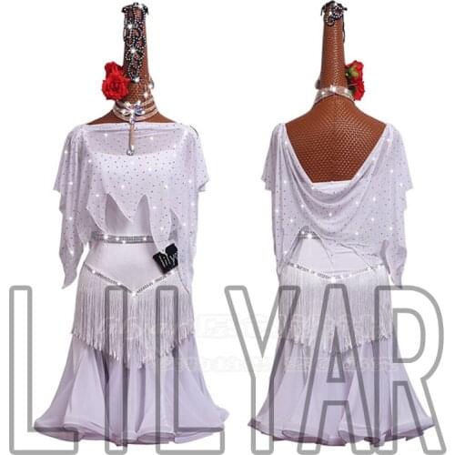 New Latin Dance Dress Competition Dress Costumes Skirt Performing Dress Adult Customize Children Red Matador Skirt Split Skirtes