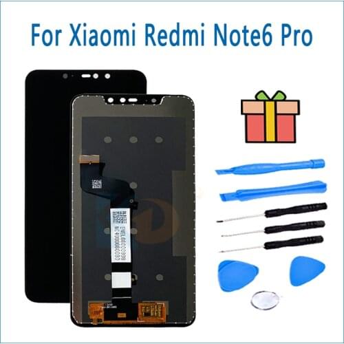 LCD For Xiaomi Redmi Note 6 pro LCD Display Touch Screen Digitizer +Frame Assembly For Redmi Note6 Pro LCD