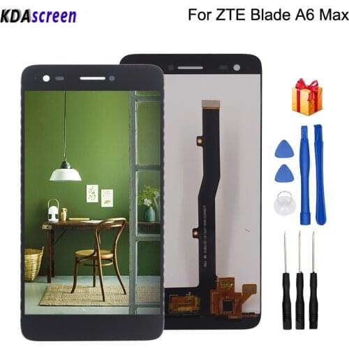 High Quality For ZTE Blade A6 Max LCD Display Touch Screen Digitizer Assembly For ZTE Blade A6 Max Screen Display Free Tools