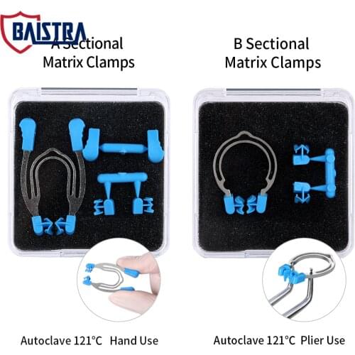 Dental Matrix Clip Sectional Contoured Matrices Clamps Plier Wedges With Replacement Parts