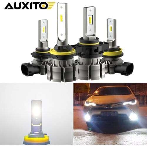 2Pcs 2000LM H11 LED White H8 H10 9145 LED Fog Lights H16 5202 880 LED Bulb DRL Car Driving Lamp for BMW Toyota Skoda Ford Lada