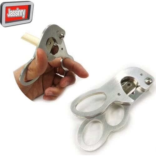 2018 New Jassinry metal Billiards Pool cue tip cutting tool silver snooker cutting knife convenient for 9mm-14mm tips China