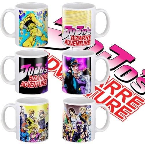 2021 Bizarre Adventure Mug 11oz Home Ceramic Coffee Milk Tea Cups and Mugs Boy Girl Friends Birthday Gift Travel Big Mug