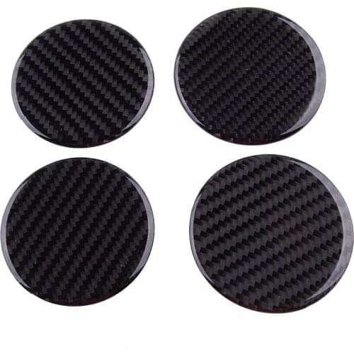4Pcs Air Conditioning Air Vent Outlet Trim Cover Fit for Jeep Wrangler 2007-2011 2012 2013 2014 2015 2016 2017 2018 Carbon Fiber