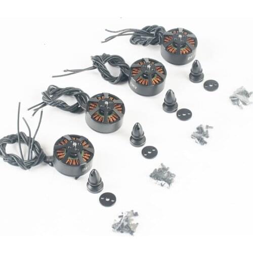 4PCS new D4114 320kv/340kv/400kv brushless motor pull line sea fish suit for ZD550/680/850 4/6/8 axis drone isn`t sunnysky