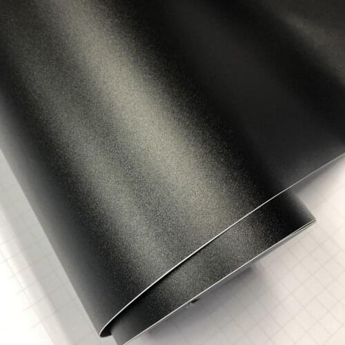 50x200/300/500cm Frosted Gloss Matt Black Vinyl Wrap Roll Air Release Technology Self Adhesive Car Stickers Wrapping