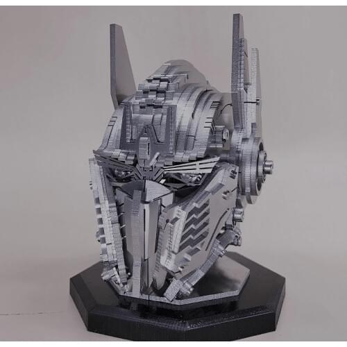 Private custom stainless steel metal model Finished removable Robots 80mm*70mm*100mm assembling machine free shipping