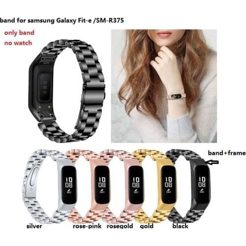 20pcs. Stainless Metal Wrist Strap ForGear Fit-e .SM-R375 Luxury Watchband Bracelet